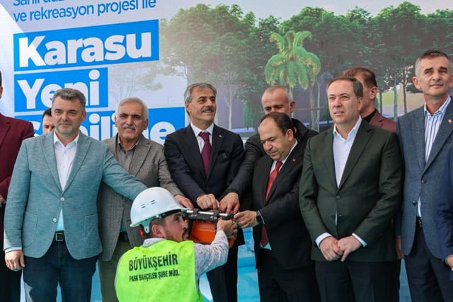 Yeni Mahalle Sahil Düzenleme ve Rekreasyon projesinin temeli atıldı