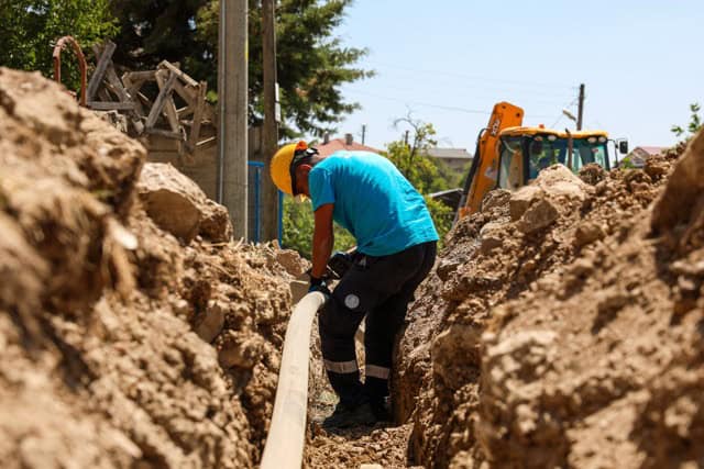 Yeni hat ile İçdedeler Mahallesi kesintisiz içme suyuna kavuşacak