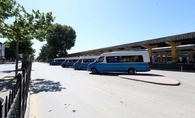 Gar Meydanı’ndaki minibüs ve dolmuşların yeni yeri belli oldu