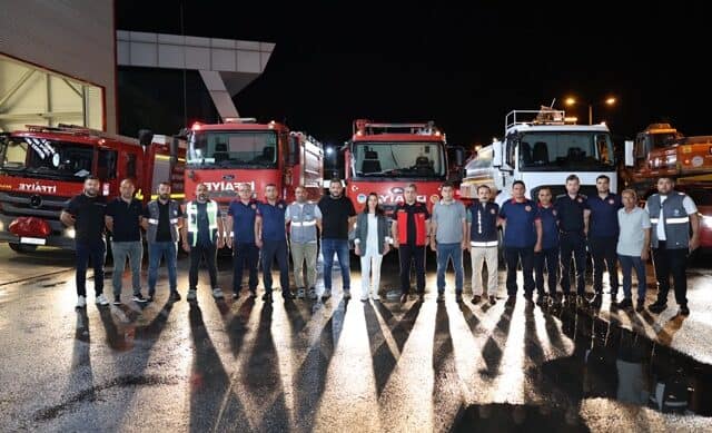Manisa’daki orman yangınına Sakarya’dan destek
