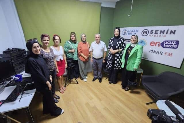 Engelliler Birlik Federasyonu Kadın Kolları yönetimi Sakarya İnternet Yayıncıları Derneğini ziyaret etti