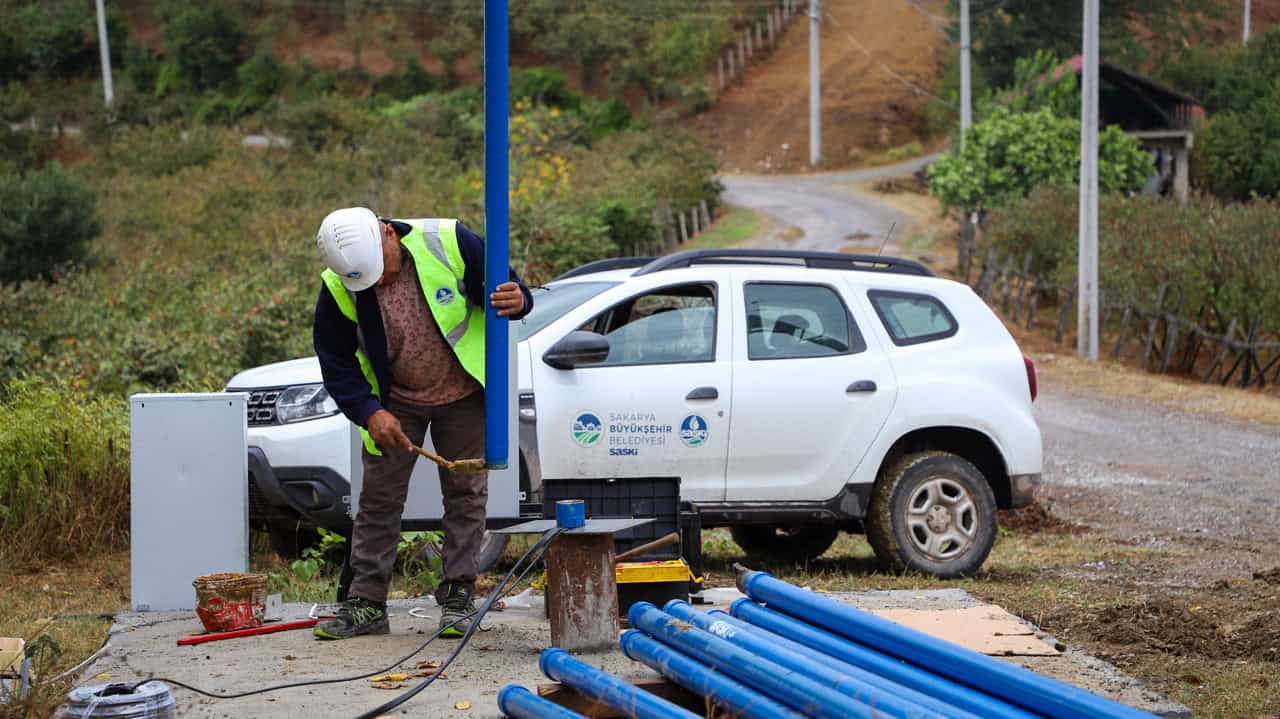 Karasu ve Kocaali’ye 3 yeni kaynak ile günde 2 milyon 700 bin litrelik içme suyu