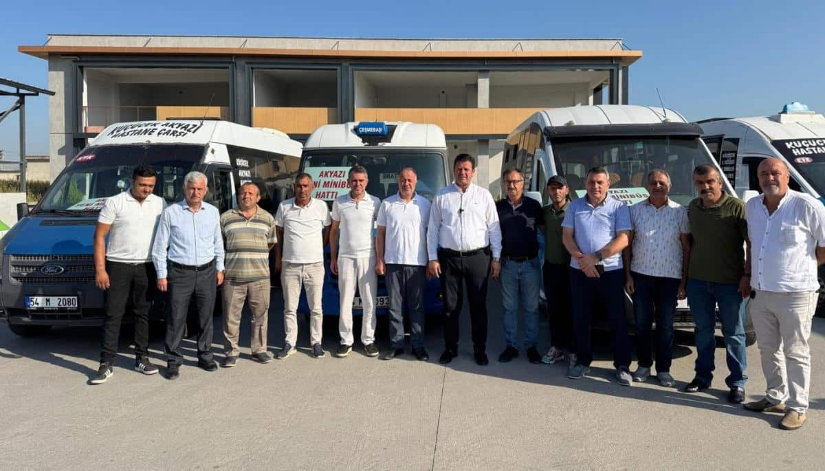 Akyazı’nın yeni minibüs hattında seferler başladı