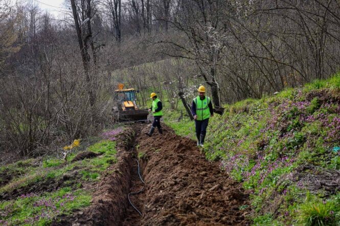 Hendek Karadere Mahallesi’ne 13 Kilometrelik Güçlü İçme Suyu Hattı Kuruluyor