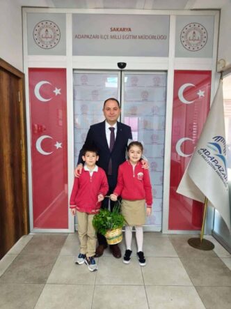 Osmanbey İlkokulu Öğrencileri, Proje Kapsamında İlçe Milli Eğitim Müdürünü Ziyaret Etti