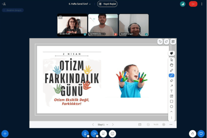 Sakarya'da Öğrenciler Otizm Farkındalık Günü'nde Uzman Öğretmenle Bilgi Paylaşımında Buluştu