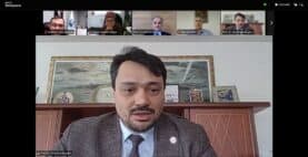 Sakarya Üniversitesi ve Uluslararası Saraybosna Üniversitesi Ortak Projeler İçin Online Toplantıda Buluştu